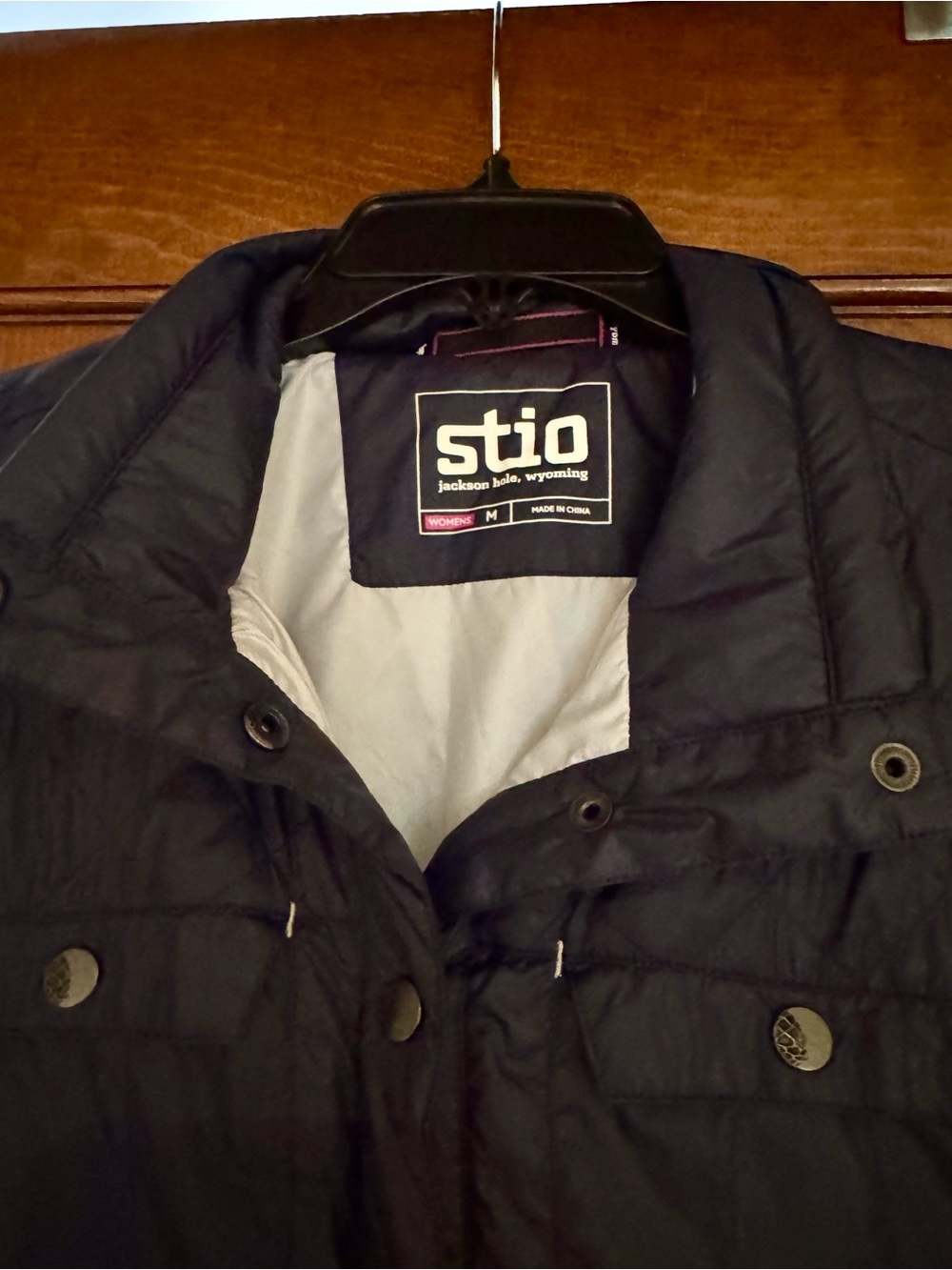Stio Navy Quilted Puffer snapshirt Jacket - Picture 4 of 7